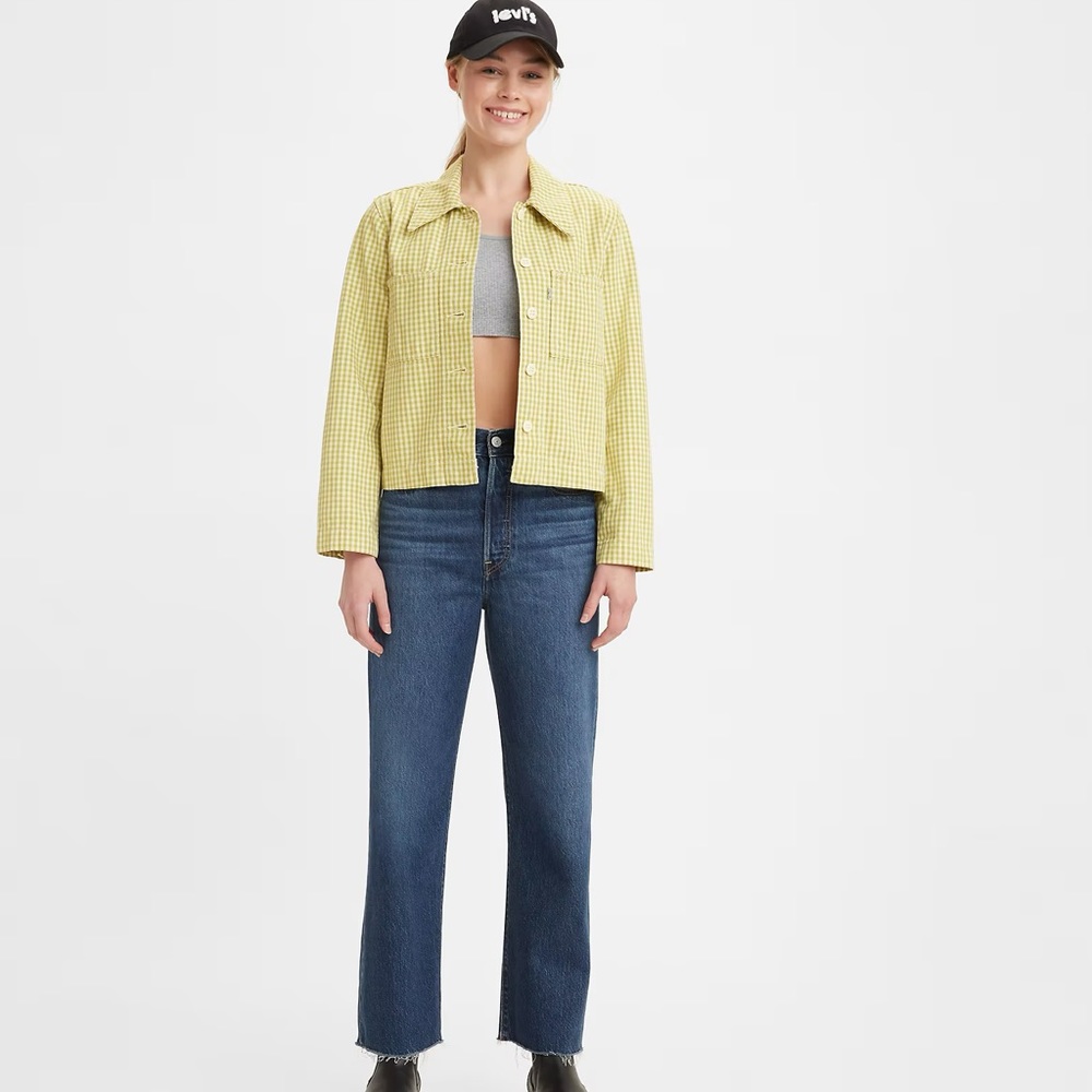 NWT Levis ribcage straight ankle jeans, Size W29 L27